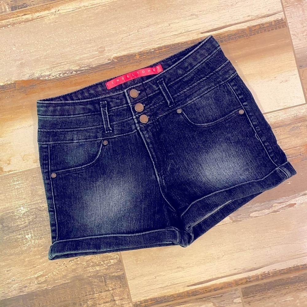 Tinseltown High Waist Denim Shorts, Size 5